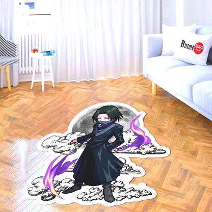 Feitan Pohtoh Shaped Rug Custom Moon Clouds Hunter x Hunter Anime Room Decor-Animerugs