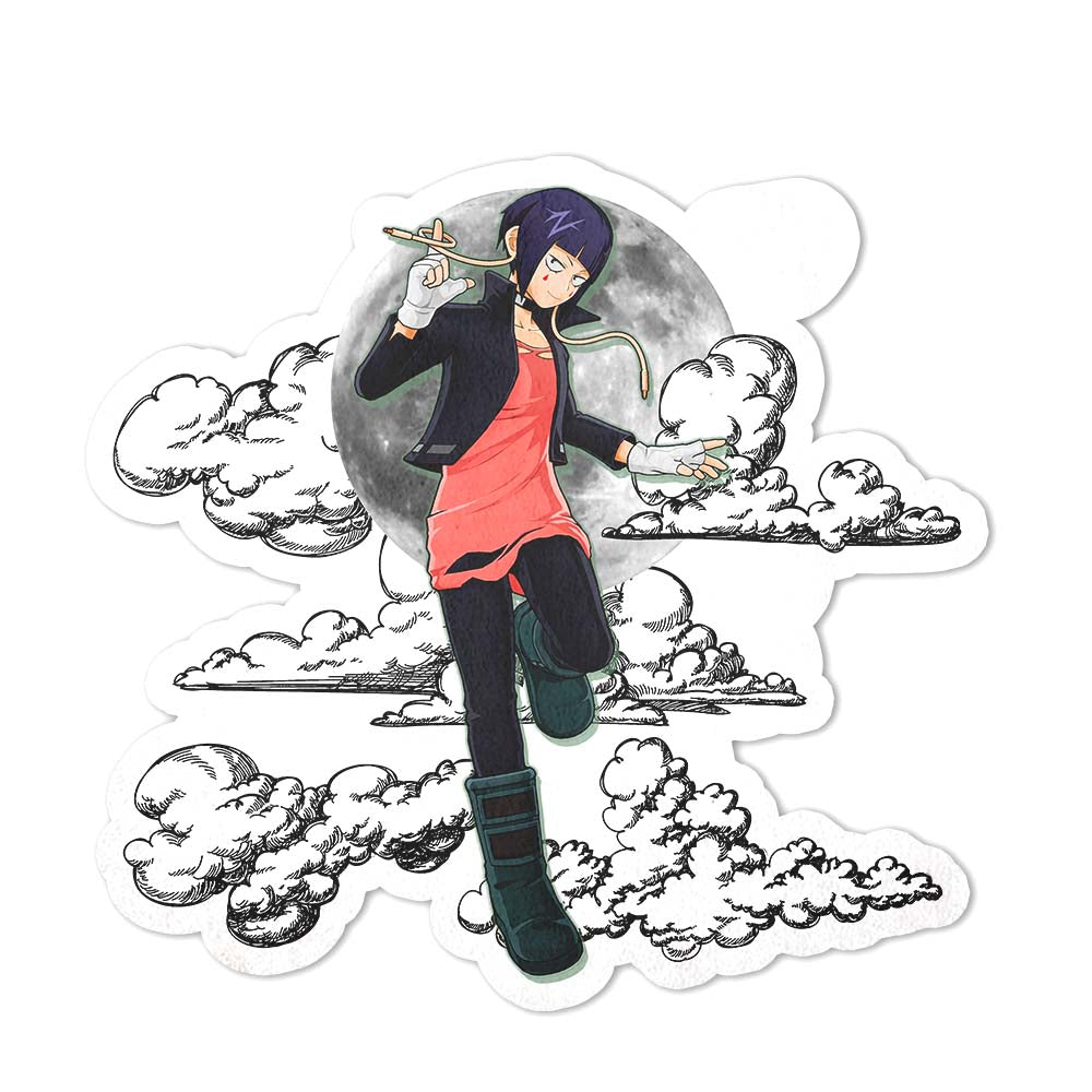 Kyouka Jirou Shaped Rug Custom Moon Clouds My Hero Academia Anime Room Decor-Animerugs