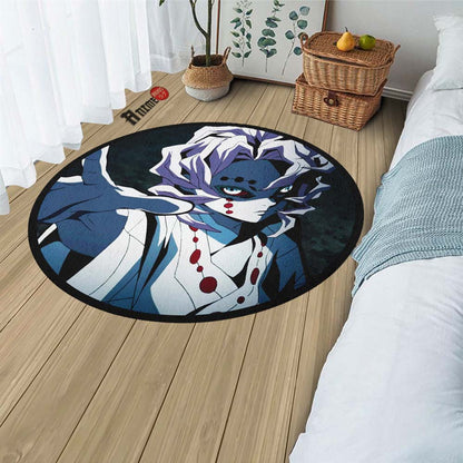 Rui Round Rug Custom Demon Slayer Anime Circle Carpet-Animerugs
