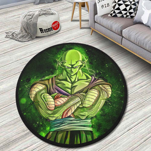 Piccolo Skill Round Rug Custom Dragon Ball Anime Circle Carpet-Animerugs