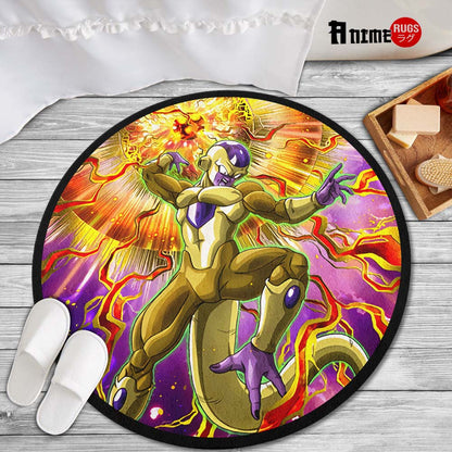 Frieza Skill Round Rug Custom Dragon Ball Anime Circle Carpet-Animerugs