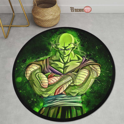 Piccolo Skill Round Rug Custom Dragon Ball Anime Circle Carpet-Animerugs