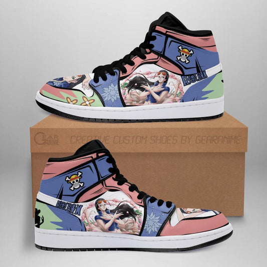 Nico Robin Sneakers Custom Anime One Piece Shoes - 1 - Gearanime