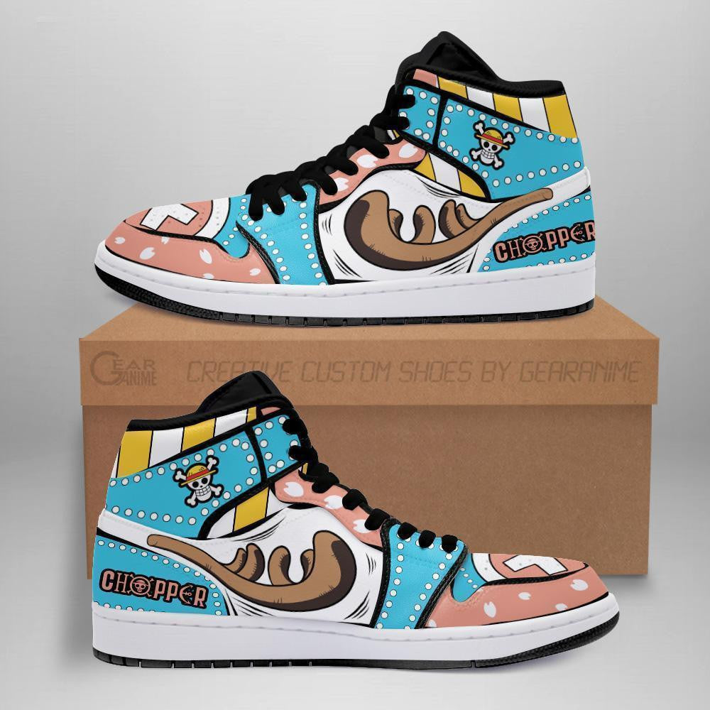 Chopper Horn Sneakers Custom Anime One Piece Shoes - 1 - MyAnimeShoes