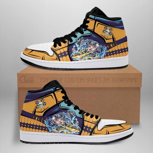 God Skypiea Enel Sneakers Custom Anime One Piece Shoes - 1 - Gearanime