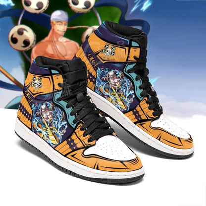 God Skypiea Enel Sneakers Custom Anime One Piece Shoes - 2 - Gearanime
