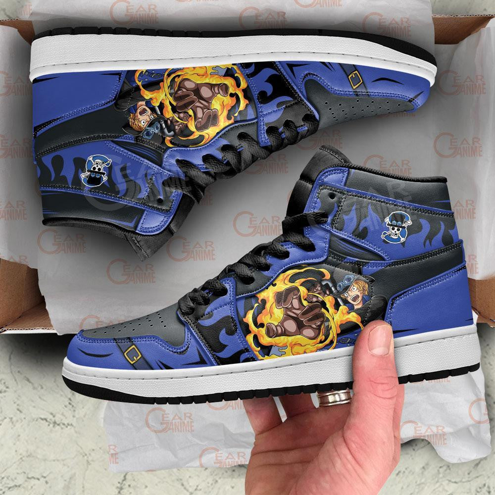 Sabo Dragon Claw Sneakers Custom Anime One Piece Shoes - 3 - Gearanime