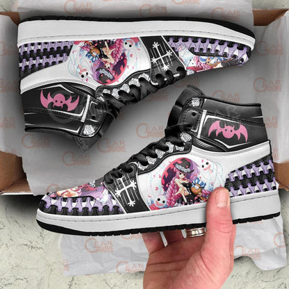 Ghost Princess Perona Sneakers Custom One Piece Anime Shoes - 3 - Gearanime