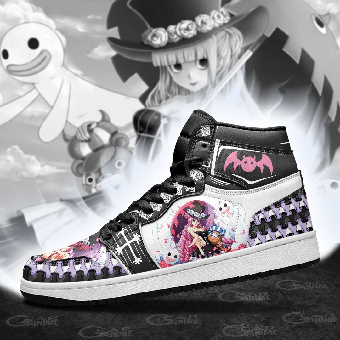 Ghost Princess Perona Sneakers Custom One Piece Anime Shoes - 4 - Gearanime