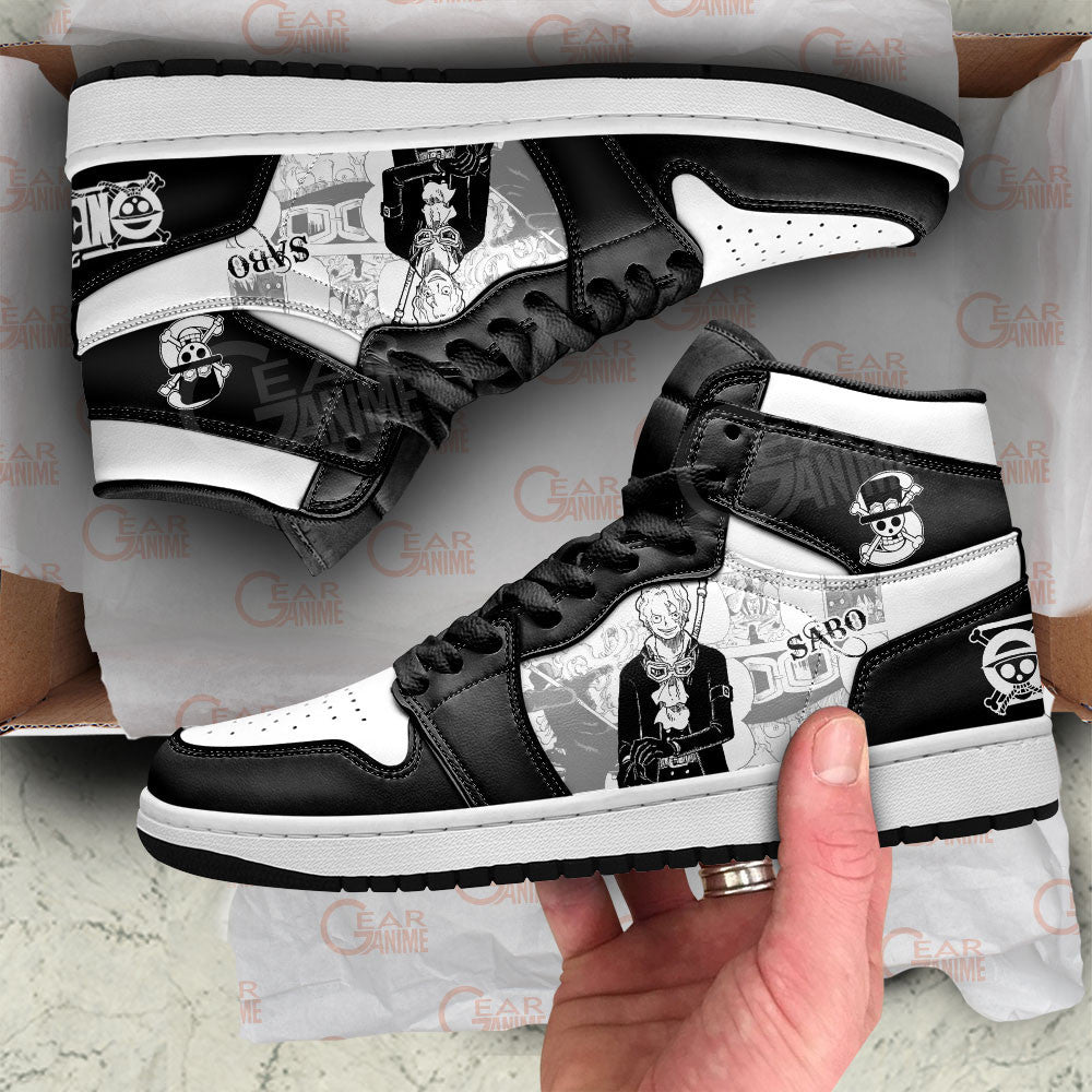 Sabo J1 Sneakers - Custom Anime Design