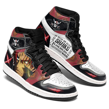 Shanks J1 Sneakers - Custom Anime Design