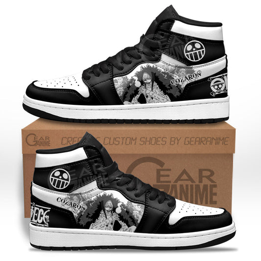Cozaron Sneakers Custom One Piece Shoes Manga Style for OtakuGear Anime