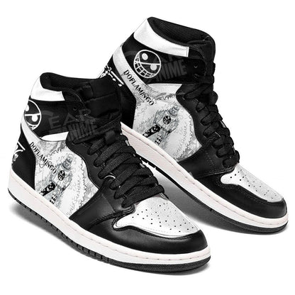 Donquixote Doflamingo Sneakers Custom One Piece Shoes Manga Style for OtakuGear Anime