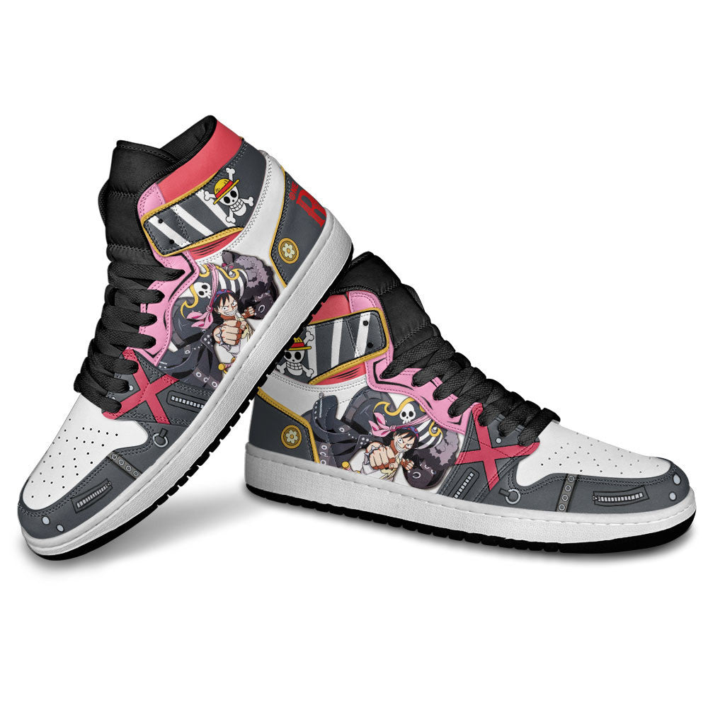 Luffy J1 Sneakers - Custom Anime Design