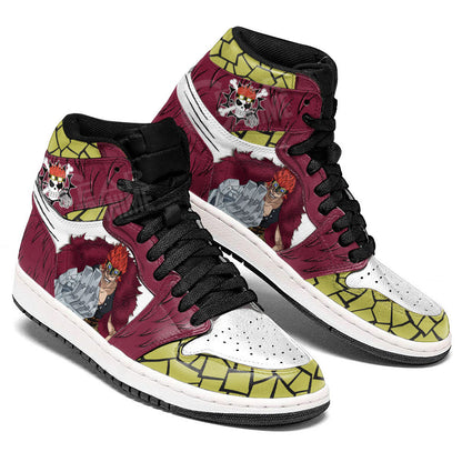 Eustass Kid J1 Sneakers - Custom Anime Design