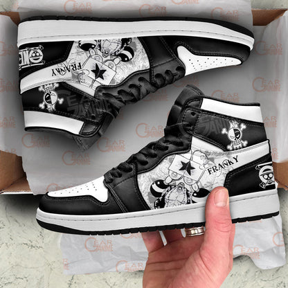 Franky J1 Sneakers - Custom Anime Design