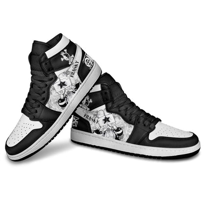 Franky Sneakers Custom One Piece Shoes Manga Style for OtakuGear Anime