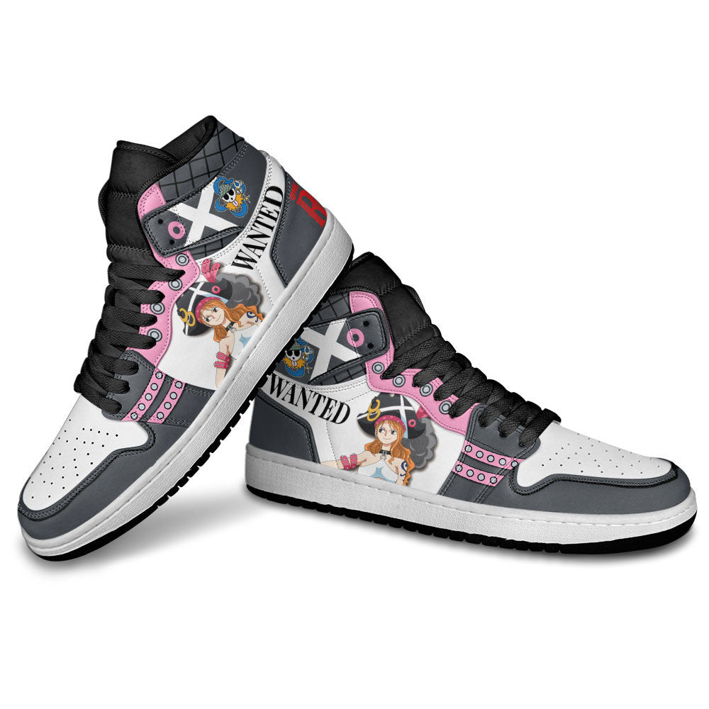 Nami J1 Sneakers - Custom Anime Design