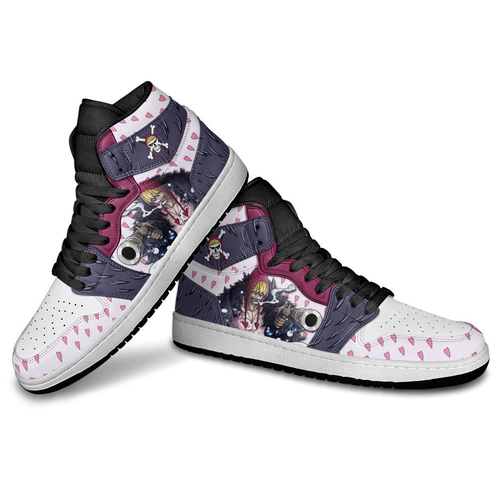 Donquixote Rosinante Sneakers Custom One Piece Anime Shoes Gifts for OtakuGear Anime