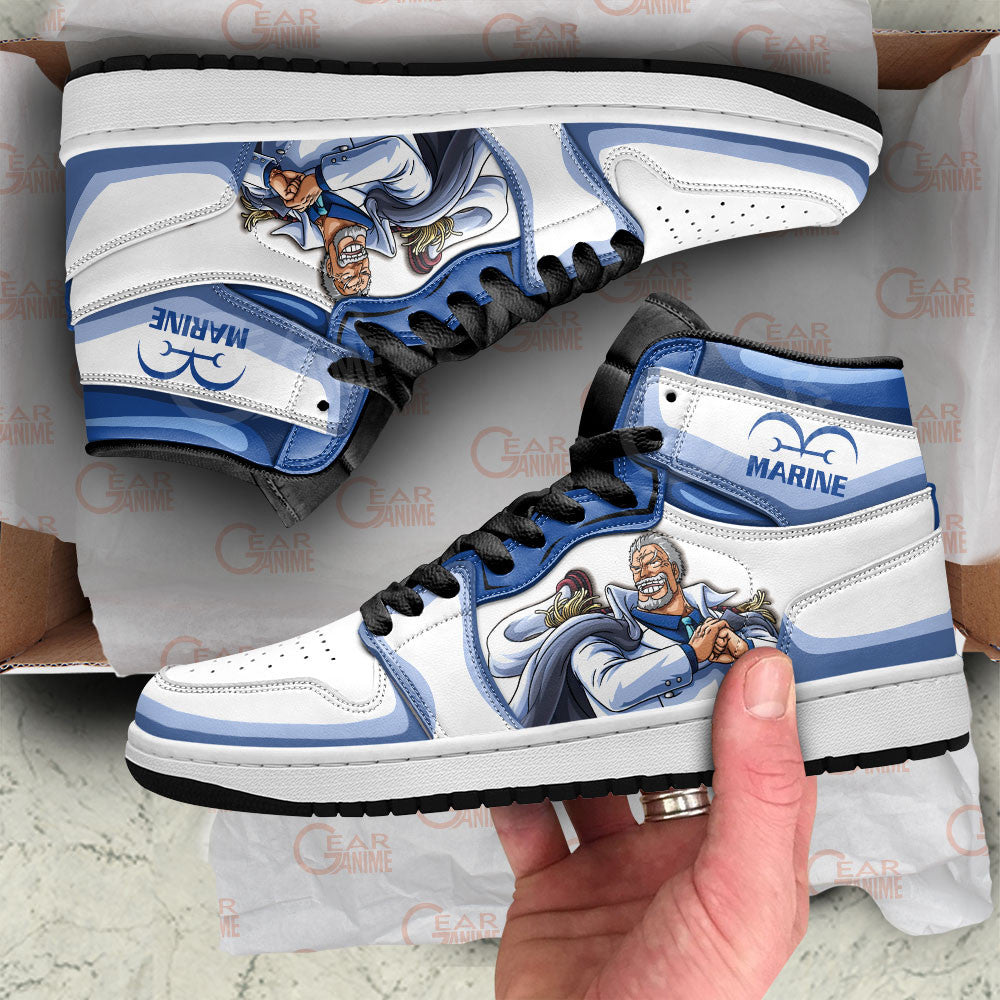 Monkey D Garp Sneakers Custom One Piece Anime Shoes Gifts For OtakuGear Anime