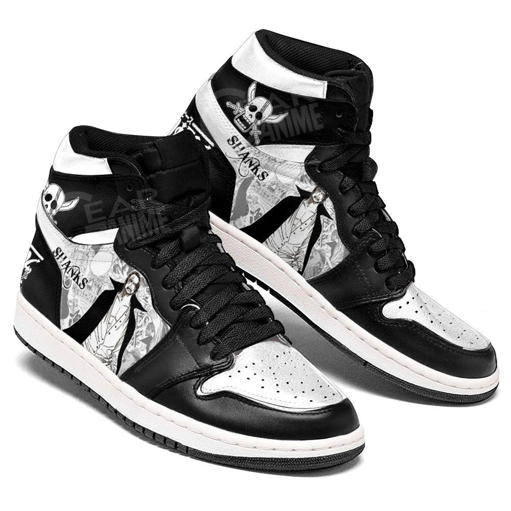 Shanks Sneakers Custom One Piece Shoes Manga Style for OtakuGear Anime