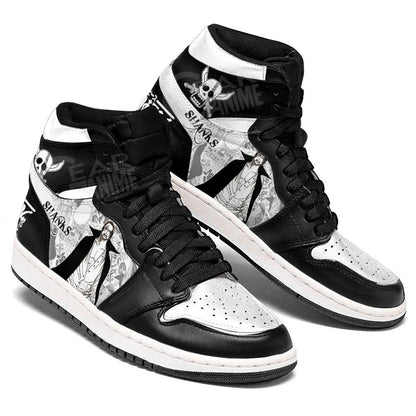 Shanks Sneakers Custom One Piece Shoes Manga Style for OtakuGear Anime