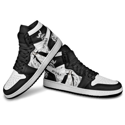 Shanks Sneakers Custom One Piece Shoes Manga Style for OtakuGear Anime