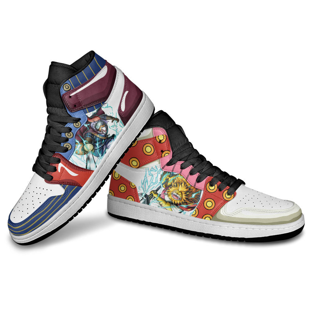 Inuarashi and Nekomamushi J1 Sneakers - Custom Anime Design