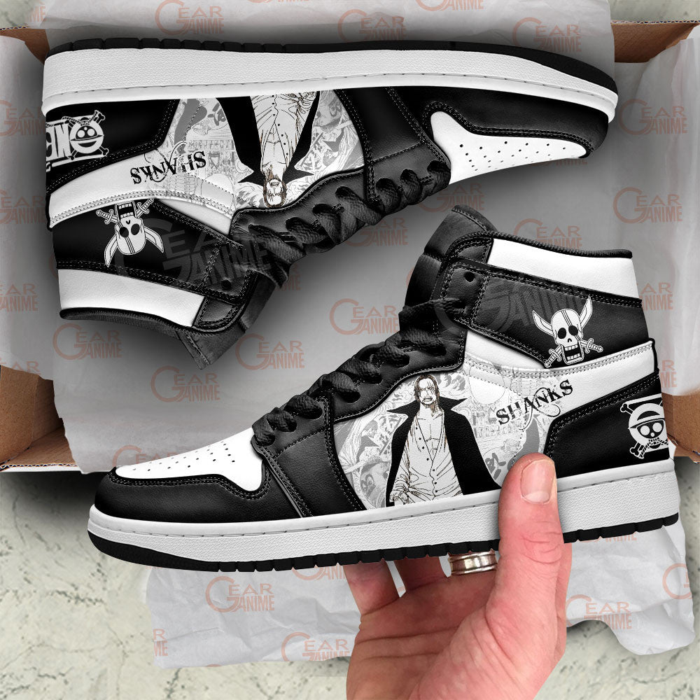 Shanks J1 Sneakers - Custom Anime Design