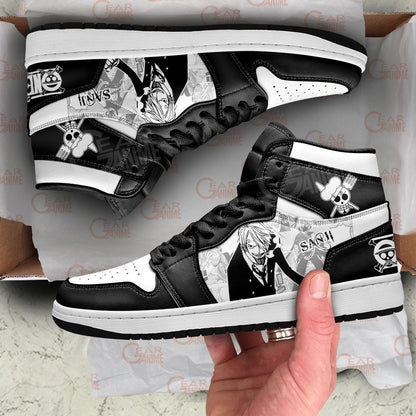 Sanji J1 Sneakers - Custom Anime Design
