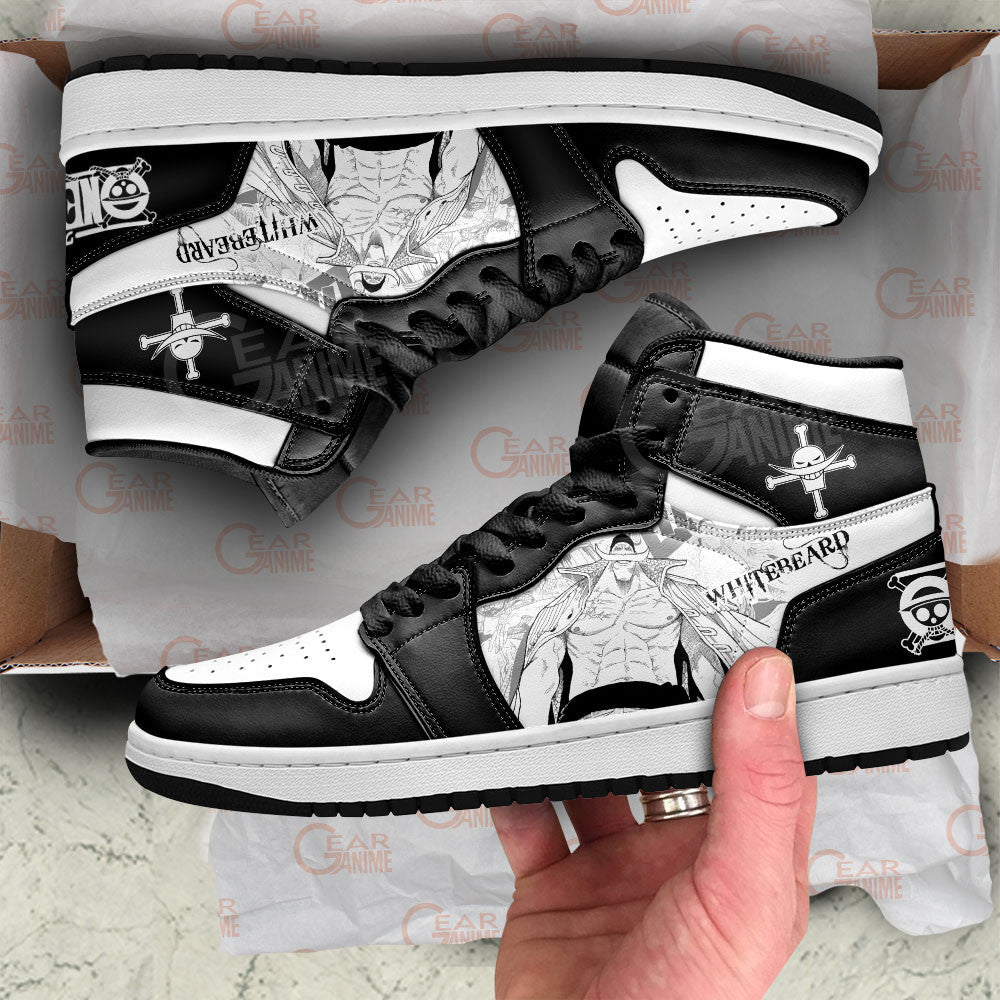 Whitebeard J1s Sneakers Anime Custom Custom