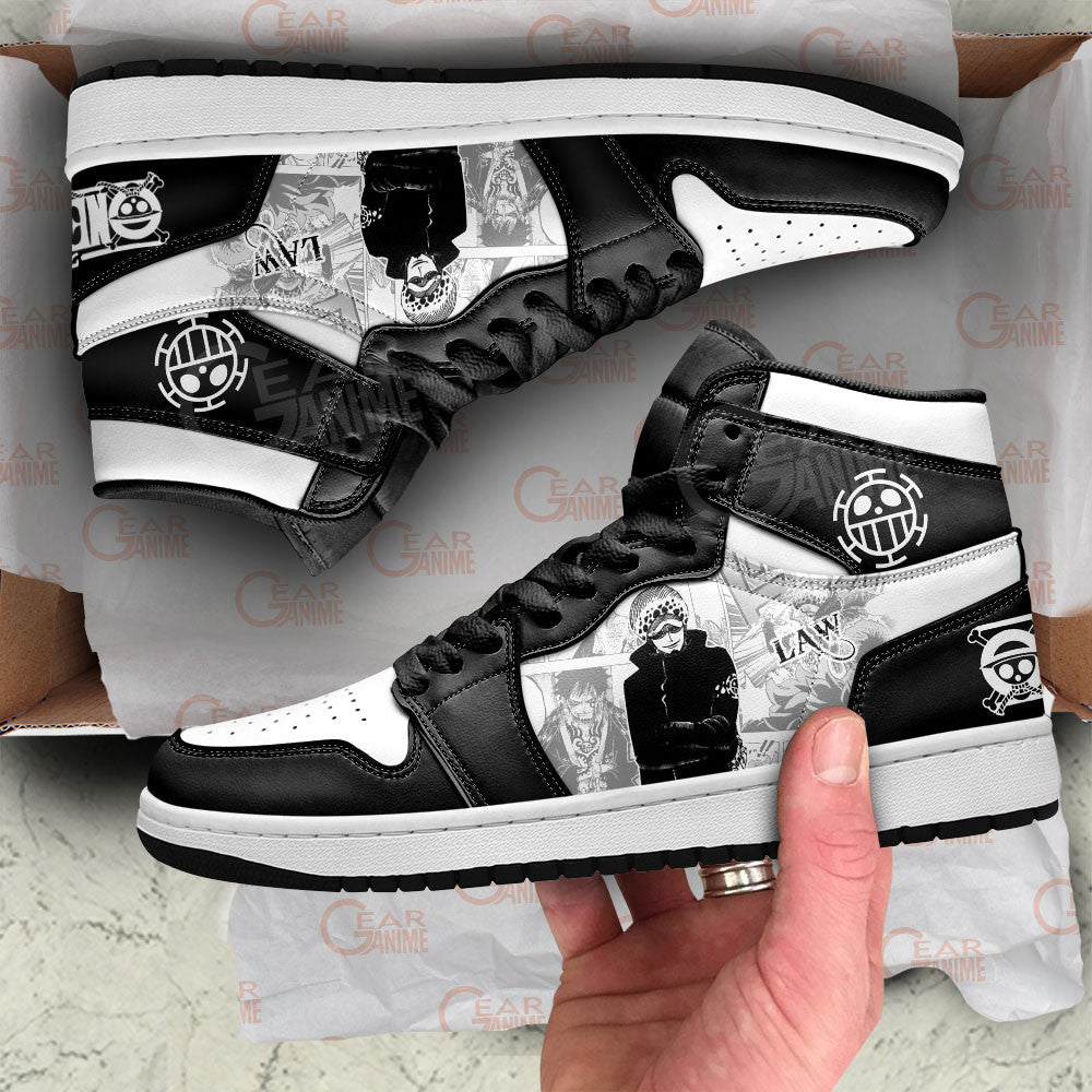 Trafalgar Law J1s Sneakers Anime Custom Custom