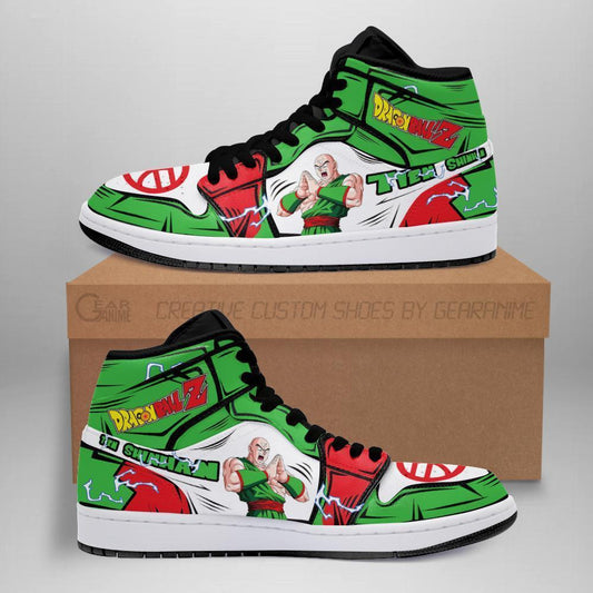 Tien Shinhan Sneakers Custom Anime Dragon Ball Shoes - 1 - GearAnime