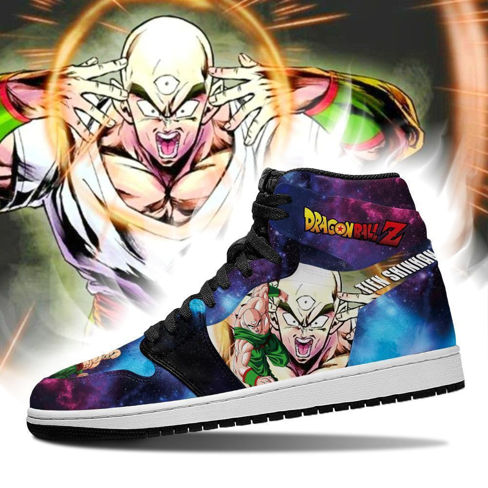 Tien Shinhan Sneakers Galaxy Custom Dragon Ball Anime Shoes - 3 - GearAnime