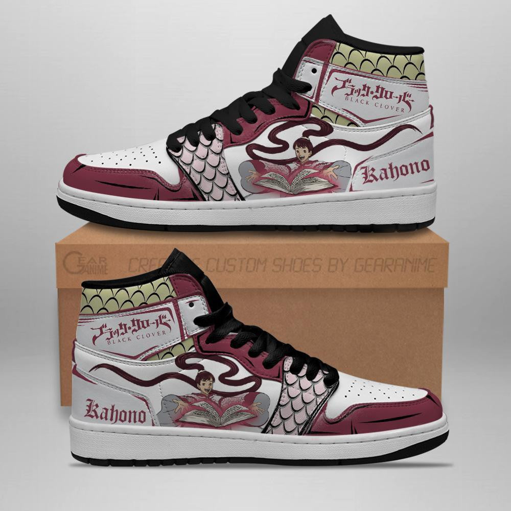 Black Clover Shoes Kahono Sneakers Black Clover Anime Shoes - 2 - GearAnime