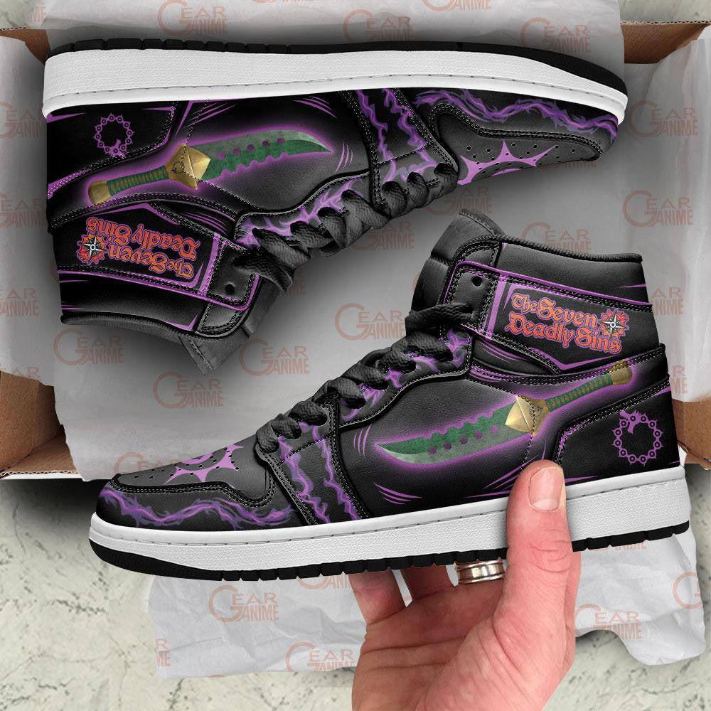 Meliodas Sword Sneakers Seven Deadly Sins Anime Shoes MN10 - 1 - GearAnime