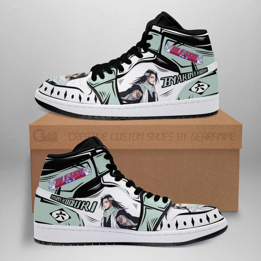Bleach Byakuya Anime Sneakers Fan Gift Idea MN05 - 1 - GearAnime