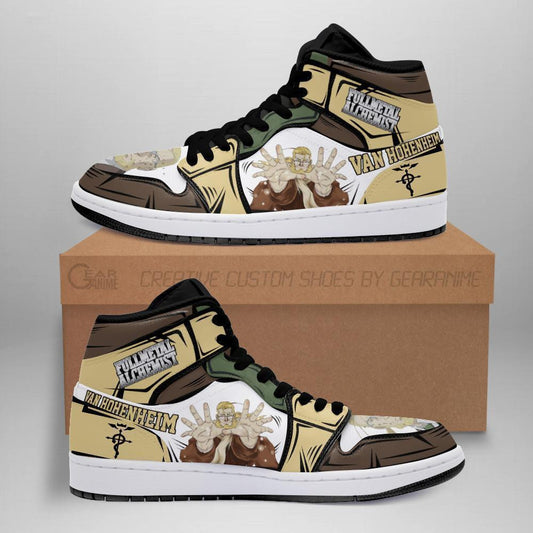 Van Hohenheim Fullmetal Alchemist Sneakers Anime Custom Shoes - 1 - GearAnime