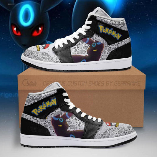 Umbreon Sneakers Custom Anime Pokemon Shoes - 1 - GearAnime