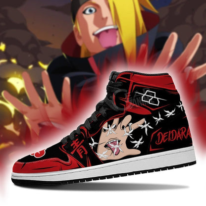 Deidara Shoes Hand Skill Costume Anime Sneakers - 3 - GearAnime