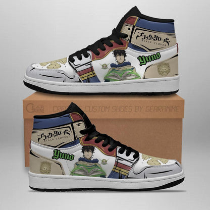 Golden Dawn Yuno Sneakers Black Clover Anime Shoes - 2 - GearAnime