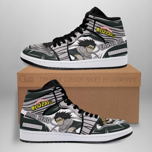 BNHA Shouta Aizawa Sneakers Custom Anime My Hero Academia Shoes - 1 - GearAnime