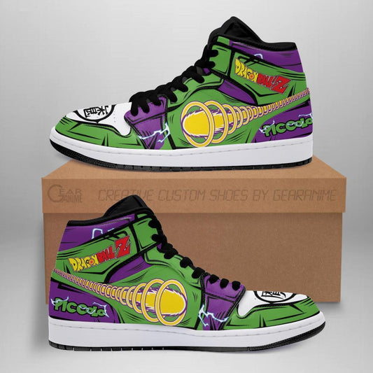 Piccolo Sneakers Custom Anime Dragon Ball Shoes For Fan - 1 - GearAnime
