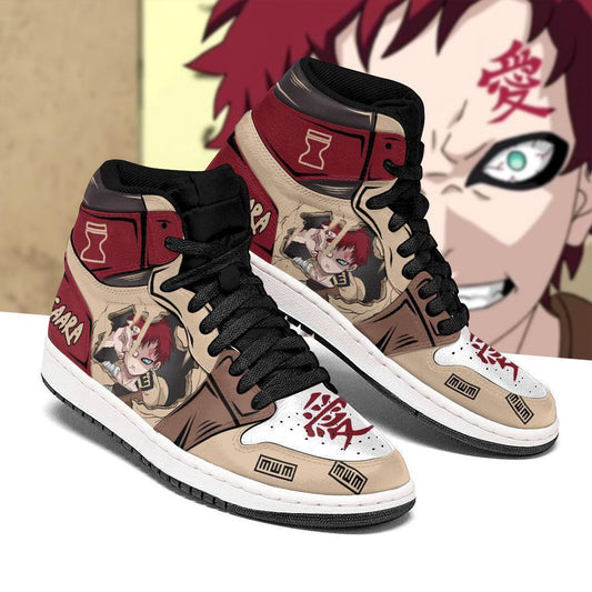 Gaara Shoes Skill Costume Boots Anime Sneakers - 1 - GearAnime