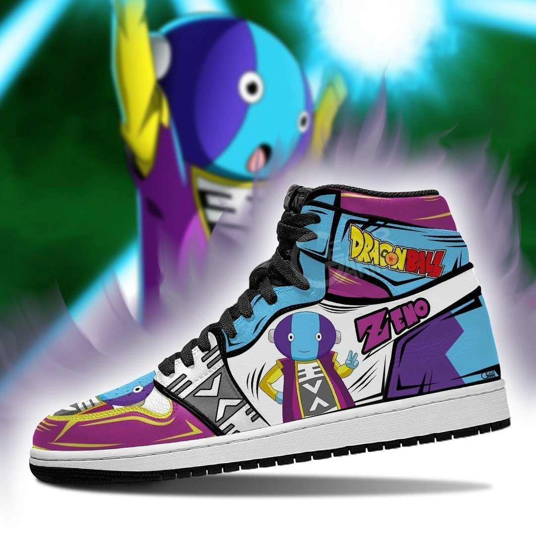 DBS King Of All Zeno Sneakers Custom Anime Dragon Ball Shoes - 3 - GearAnime