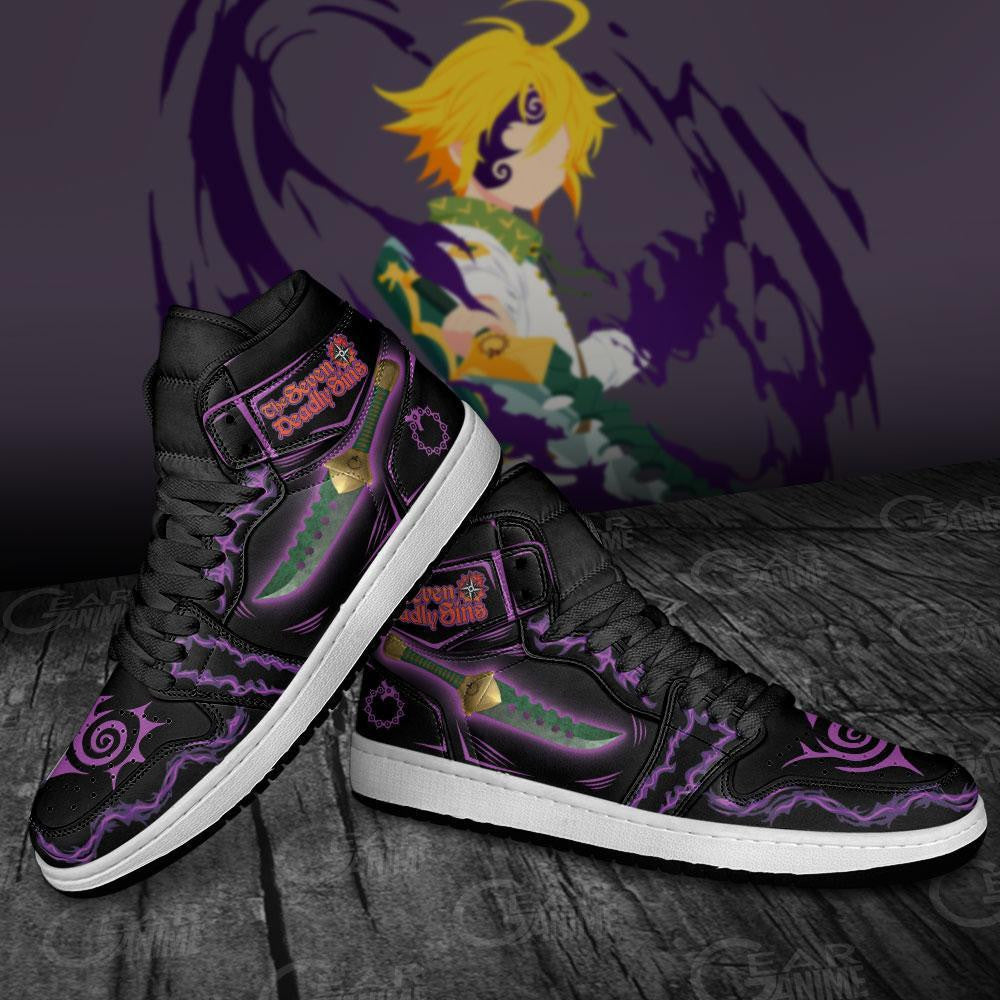 Meliodas Sword Sneakers Seven Deadly Sins Anime Shoes MN10 - 4 - GearAnime