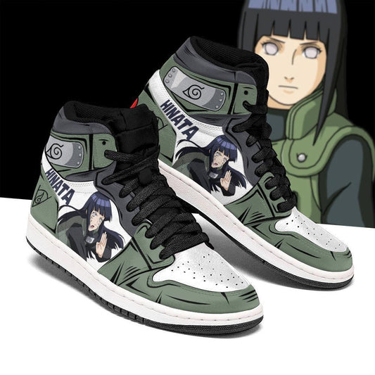 Hinata Hyuga Shoes Uniform Costume Anime Sneakers - 1 - GearAnime