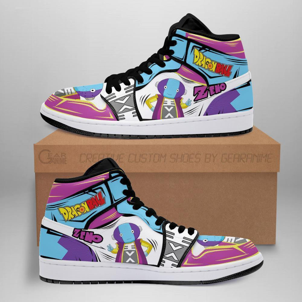 DBS King Of All Zeno Sneakers Custom Anime Dragon Ball Shoes - 1 - GearAnime