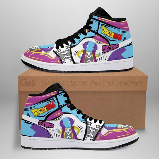 DBS King Of All Zeno Sneakers Custom Anime Dragon Ball Shoes - 1 - GearAnime