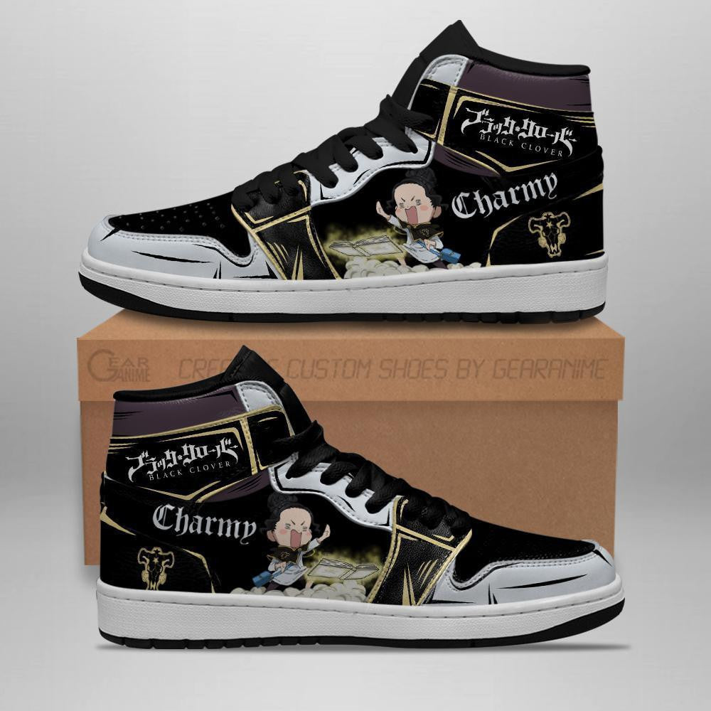 Black Bull Charmy La Sneakers Black Clover Anime Shoes - 2 - GearAnime